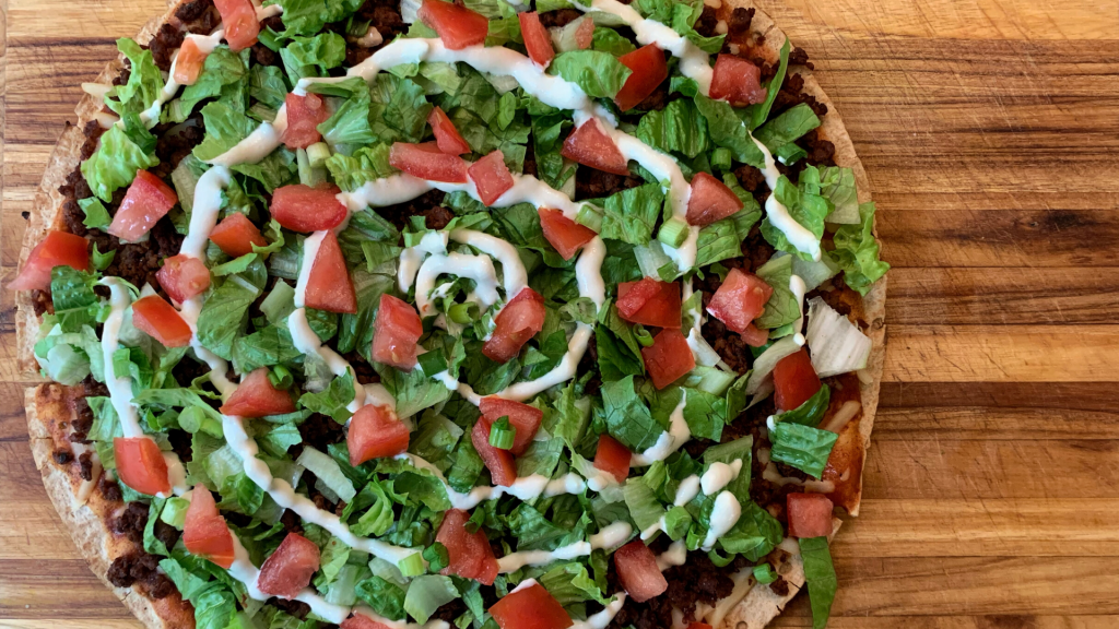 Vegan Taco Pizza - Jen's Vegan Eats